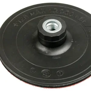 Tarcza elastyczna z rzepem 125 mm x M14 + trzpień Taniej